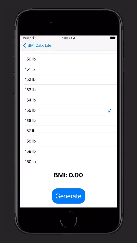 BMI CalX Lite স্ক্রিনশট