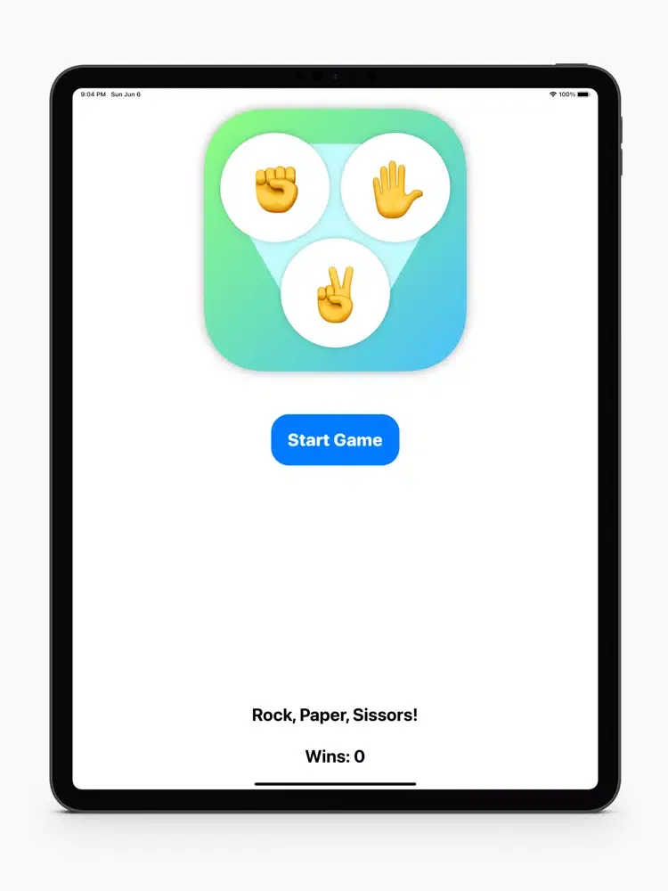Rock, Paper, Scissors!! iPad  स्क्रीनशॉट