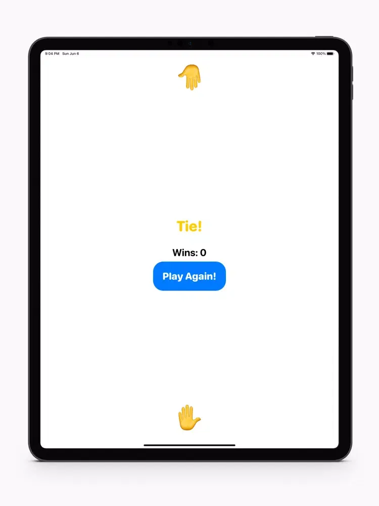 Rock, Paper, Scissors!! iPad  स्क्रीनशॉट