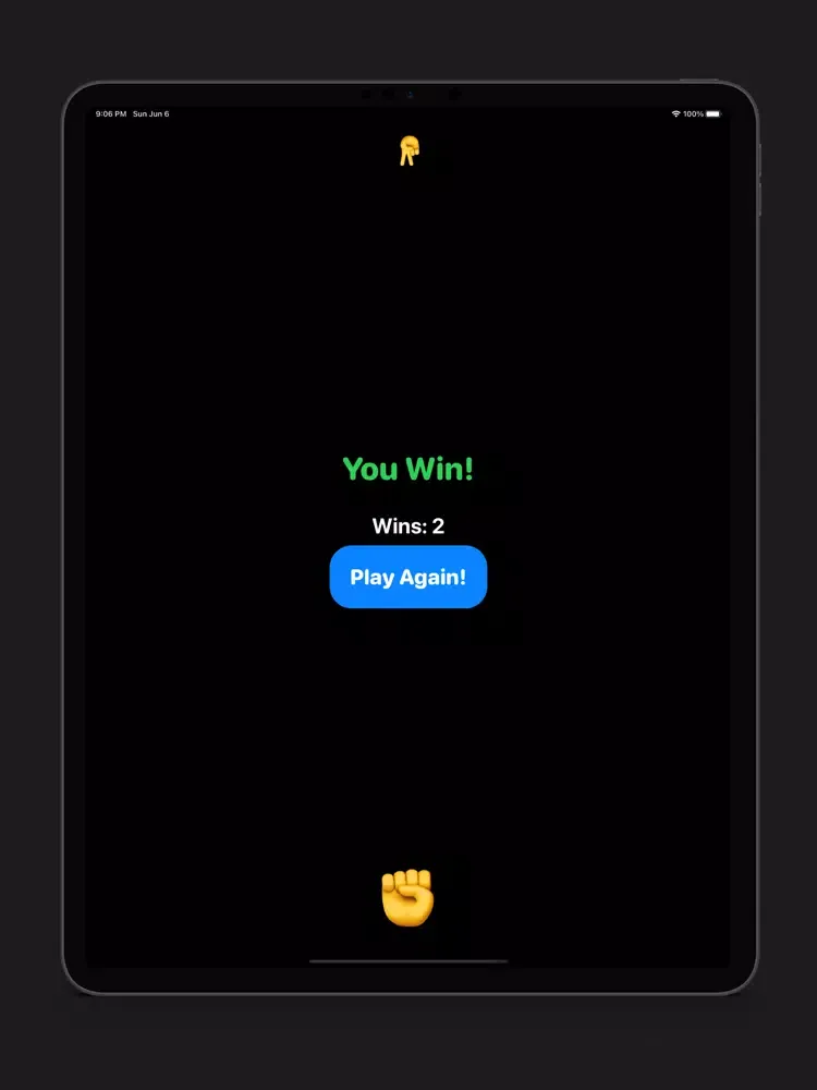 Rock, Paper, Scissors!! iPad  स्क्रीनशॉट