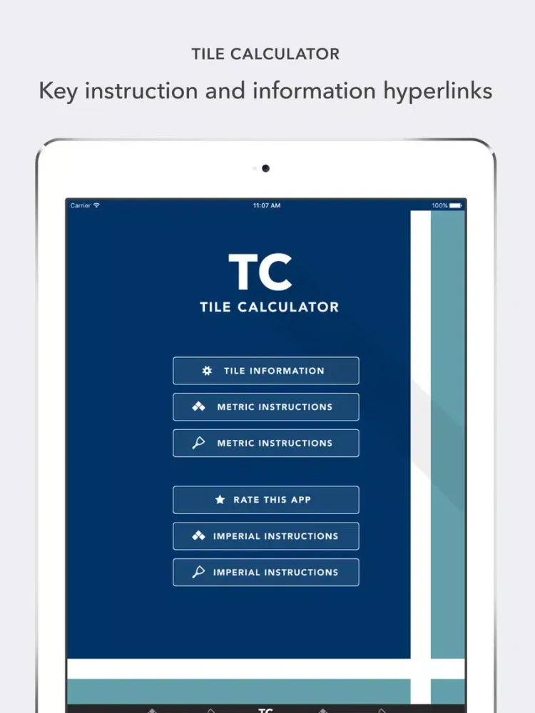 Captures d'écran de Tile Calculator 2019 iPad 