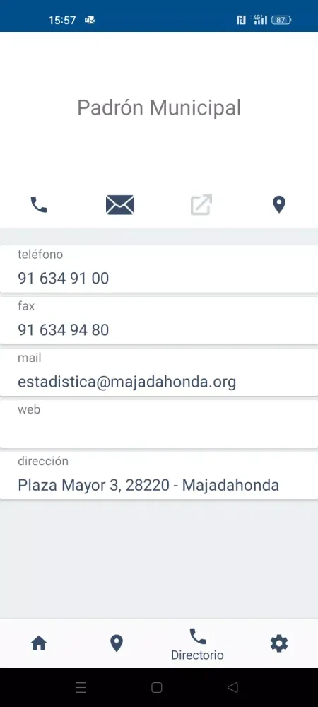 Majadahonda en tu móvil Screenshots
