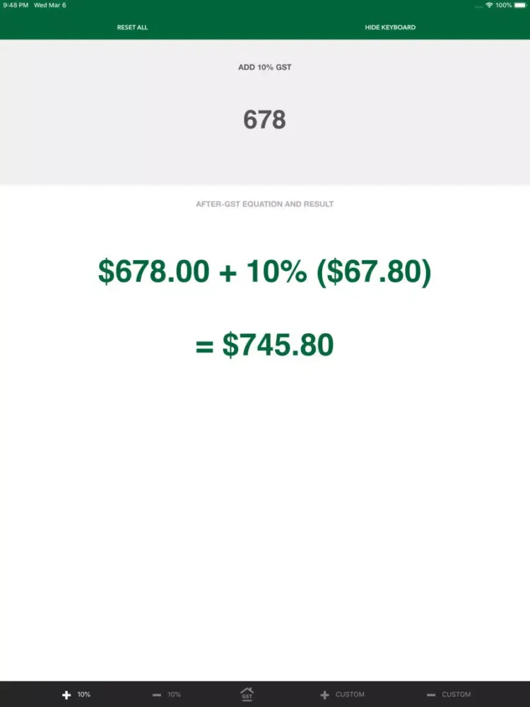 Capturas de pantalla de Whats the GST? Australia iPad 