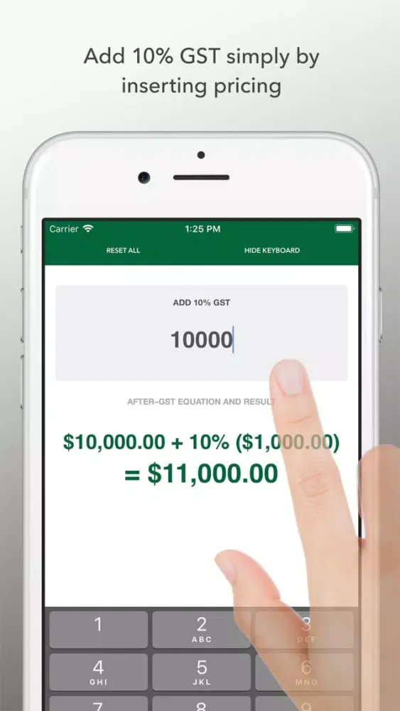 Capturas de pantalla de Whats the GST? Australia