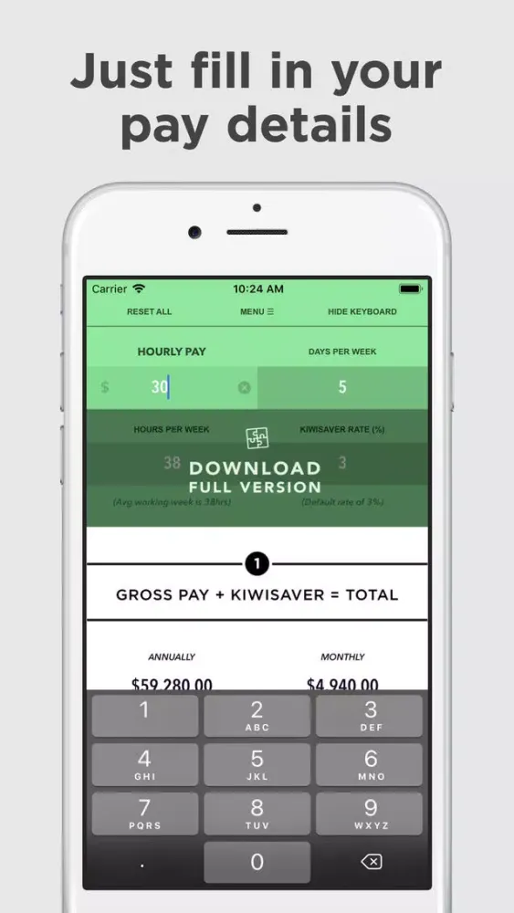 Whats my pay? NZ 2019-20 LITE سکرین شاٹس