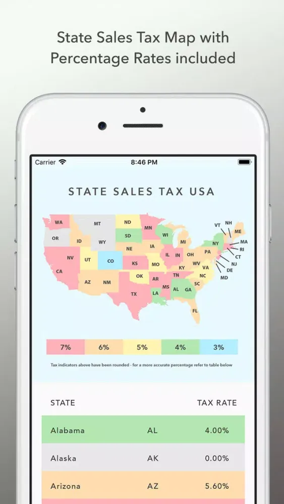 Whats the Sales Tax? USA سکرین شاٹس