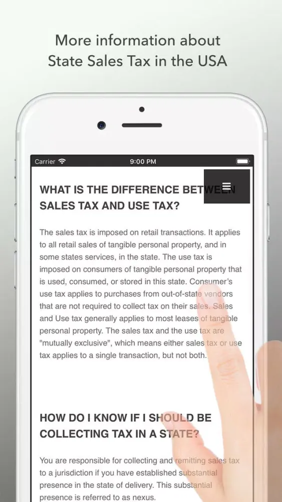 Whats the Sales Tax? USA سکرین شاٹس