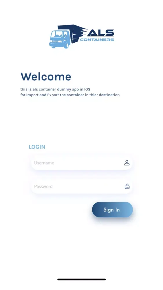 Capturas de pantalla de ALS Containers