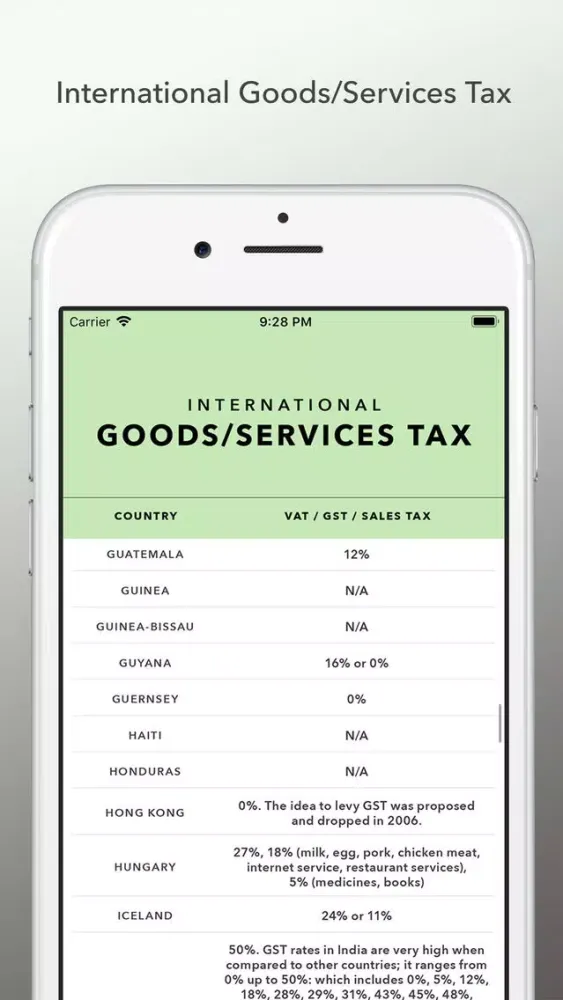 Tax Calculator 2020 LITE স্ক্রিনশট