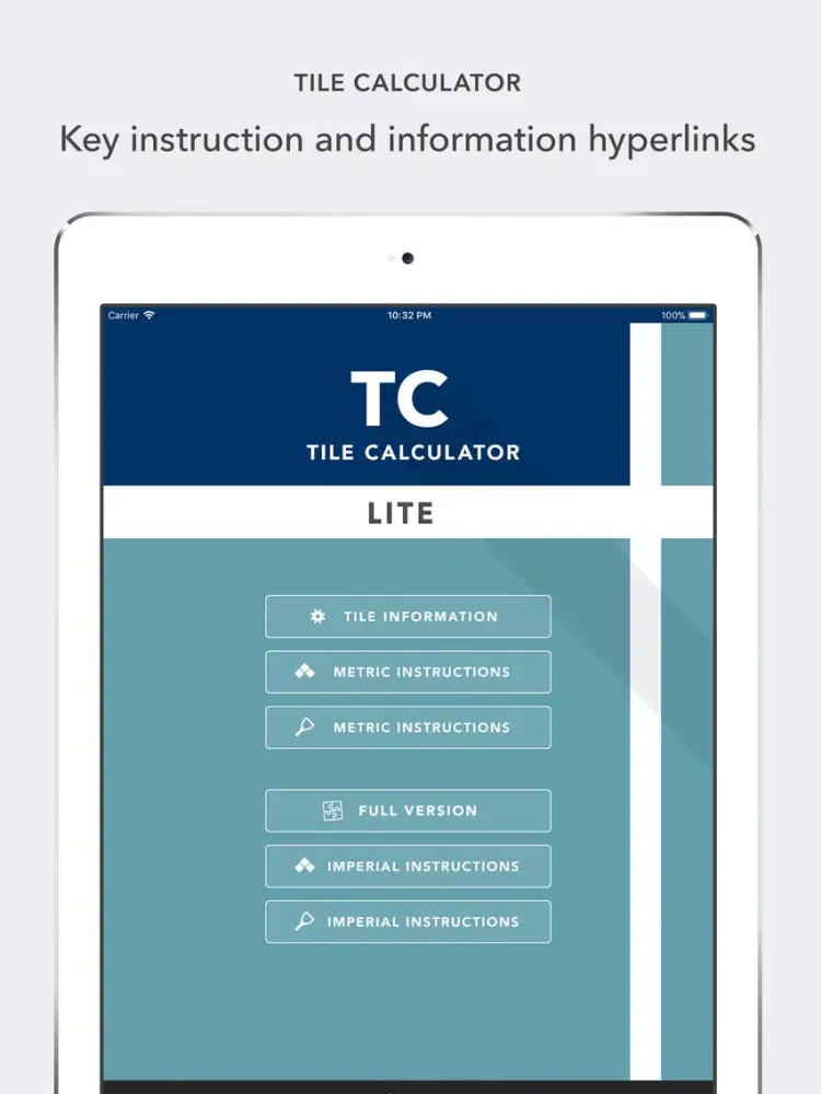 Tile Calculator 2020 LITE iPad  स्क्रीनशॉट