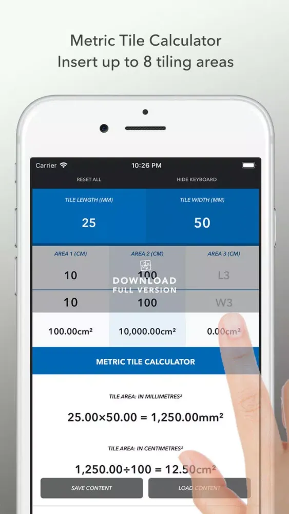 Tile Calculator 2020 LITE स्क्रीनशॉट