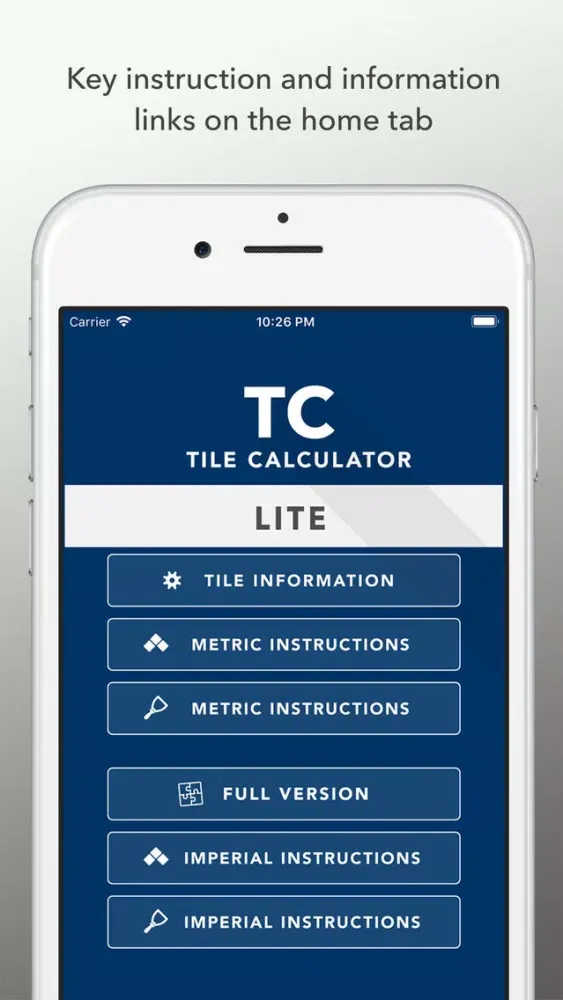 Tile Calculator 2020 LITE स्क्रीनशॉट
