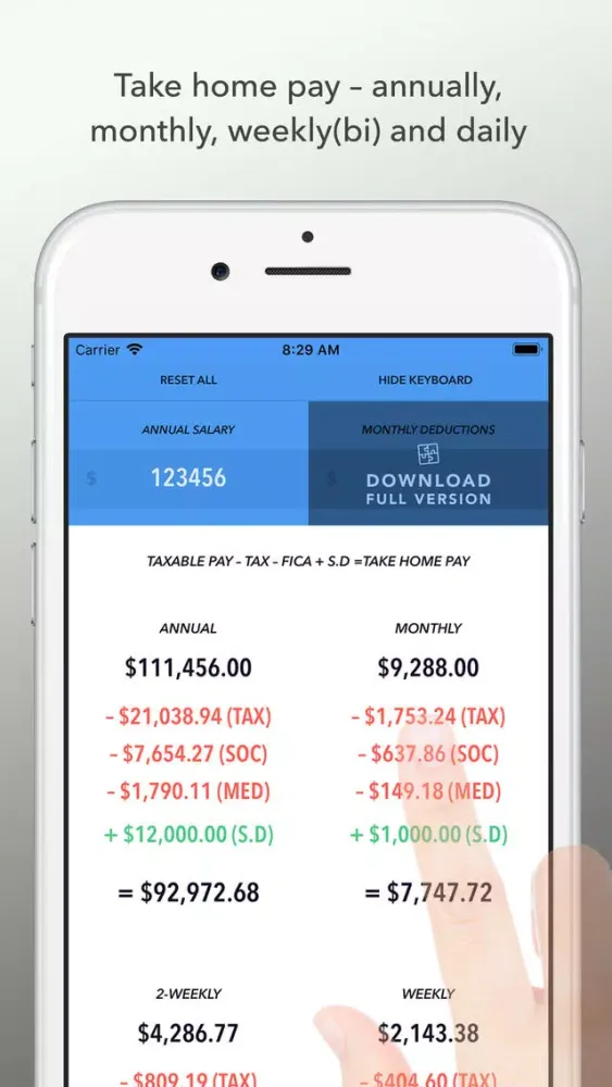 Whats my pay? USA 2019 LITE Screenshots