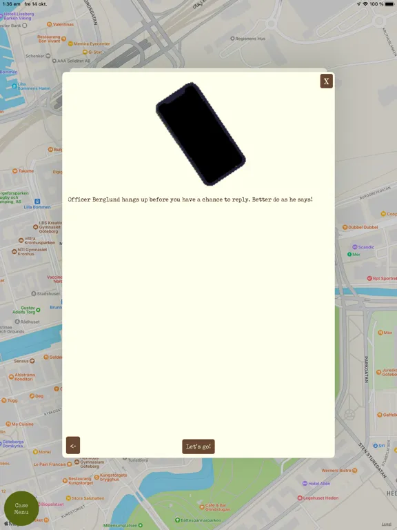 Street Sleuth Gothenburg iPad  スクリーンショット