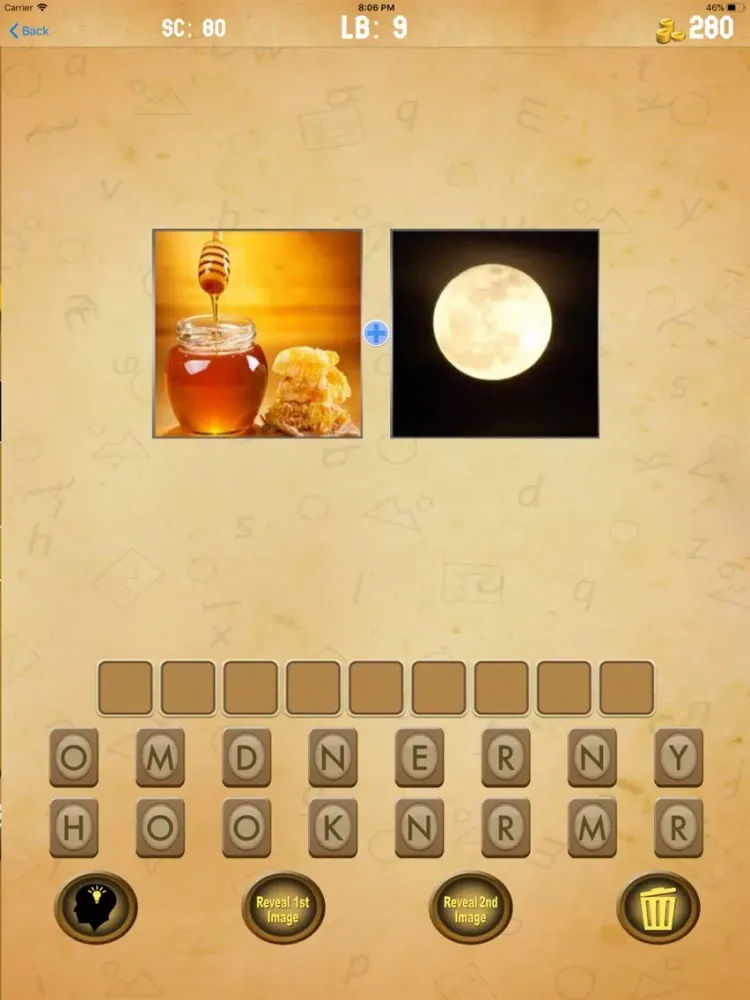 ภาพหน้าจอของ 2 Pics 1 Word Pic To Word iPad 
