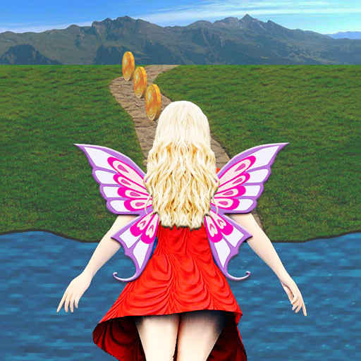 Flying Girl Runner. Flying Girl Runner.