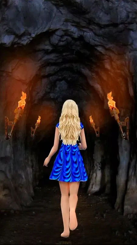 Flying Girl Runner. Screenshots