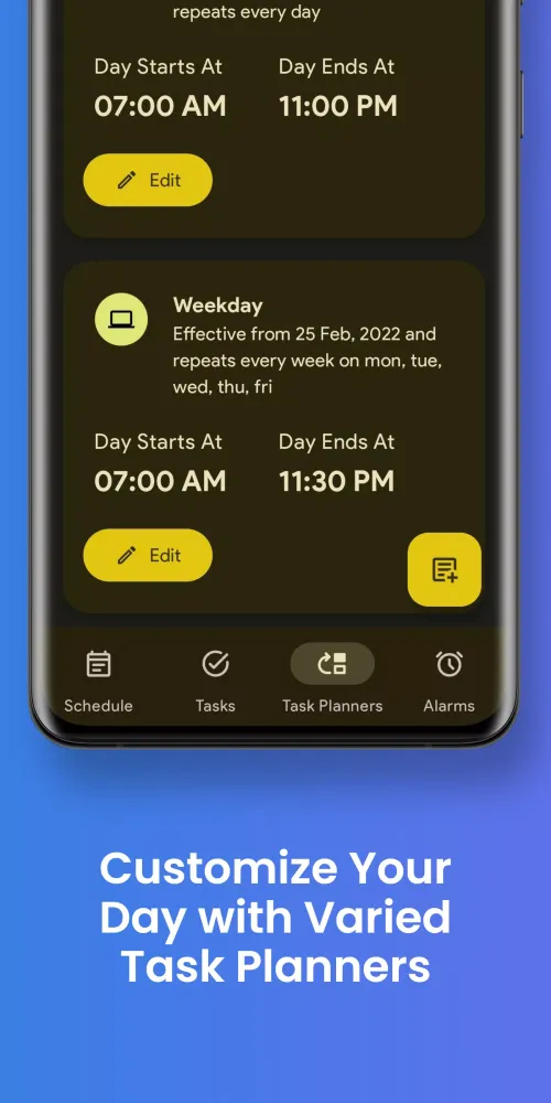 Tangkapan skrin Schedule Planner AI (Lite)