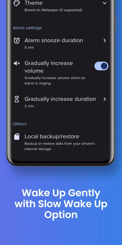 Capturas de tela do Alarm app for heavy sleepers!