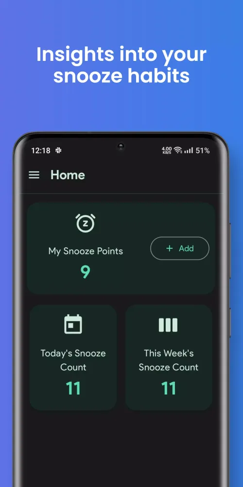 Capturas de tela do Alarm app for heavy sleepers!