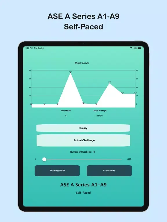 Screenshot di ASE A-SERIES Self-Paced iPad 