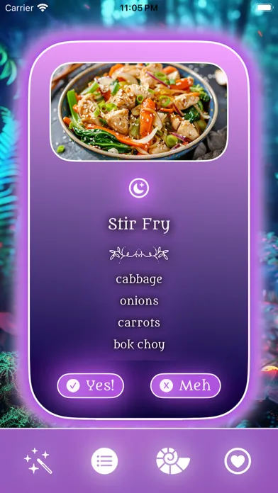 Ảnh chụp màn hình của Cauldron: Conjure Meal Ideas