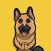 German shepherd Dog emojis