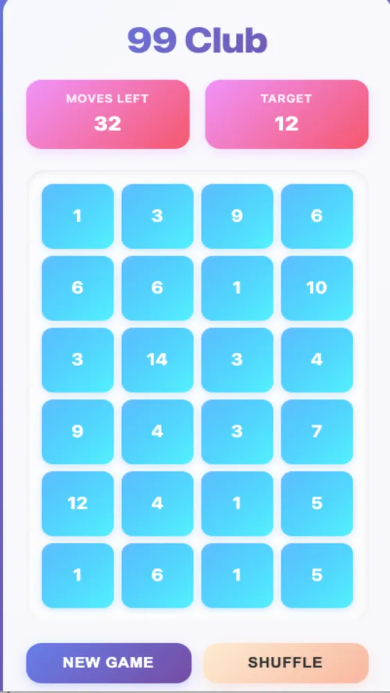 99 club Screenshots
