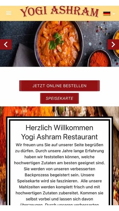 Ảnh chụp màn hình của Yogi Ashram Restaurant