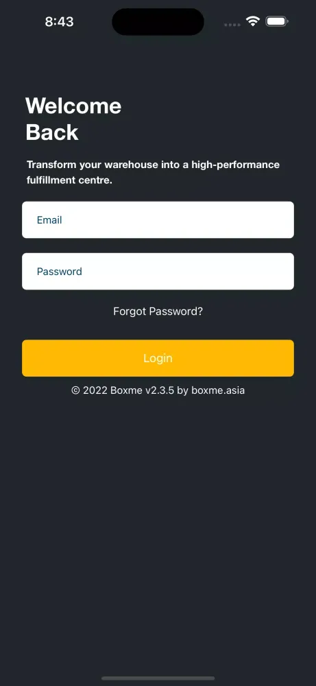 BoxmeWMS Screenshots