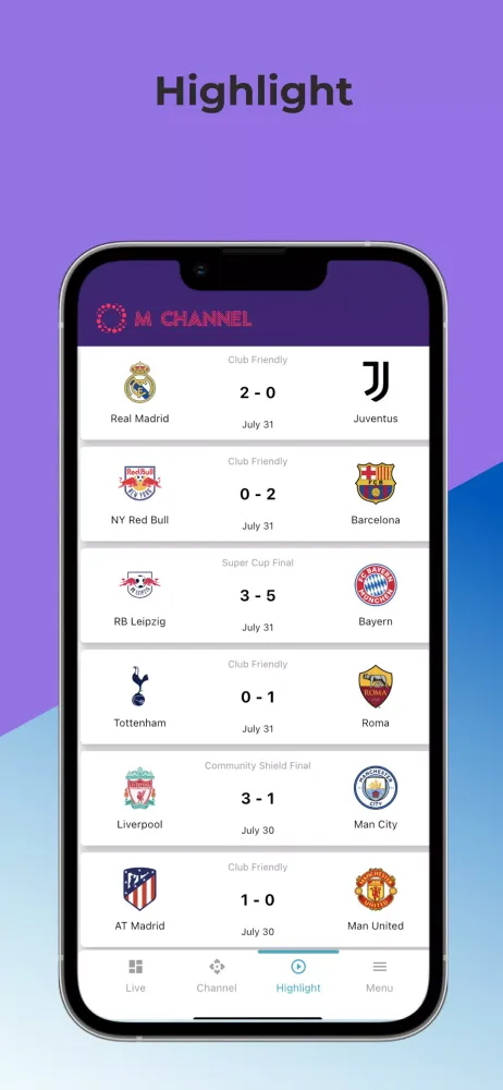 M Channel Screenshots