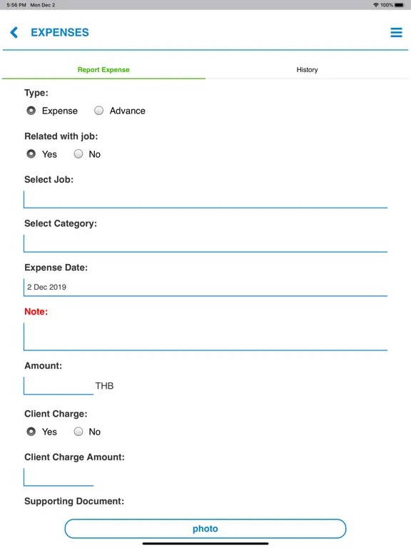 Screenshot di Totem Payroll Management iPad 