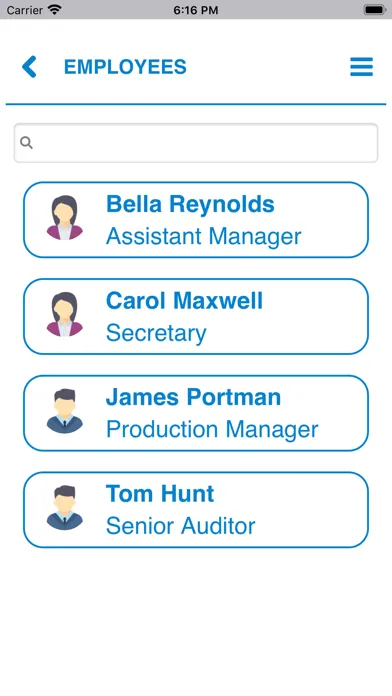 Screenshot di Totem Payroll Management