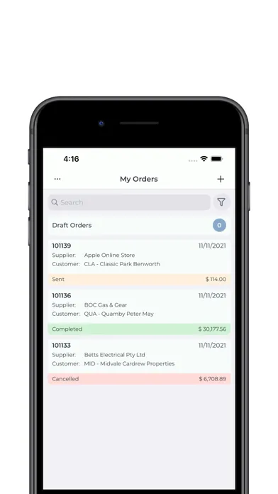DigiOrder App應用截圖