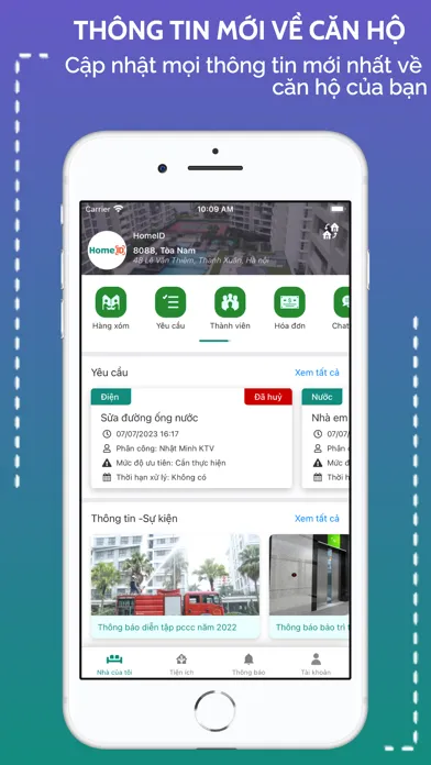 Capturas de pantalla de HomeID Cư dân