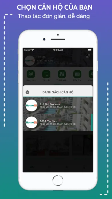 Capturas de pantalla de HomeID Cư dân