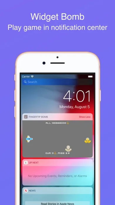 Screenshot di Widget Bomb