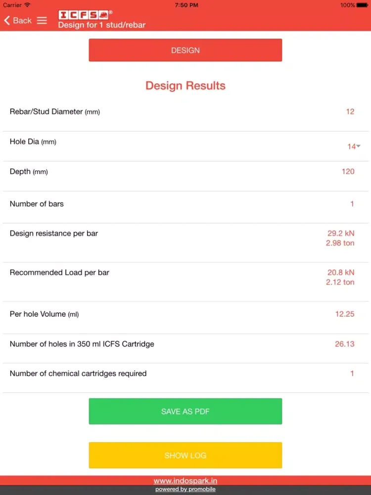 ICFS Anchor Designer iPad  स्क्रीनशॉट