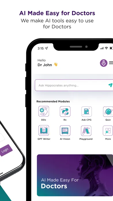 Ảnh chụp màn hình của Qmed Copilot