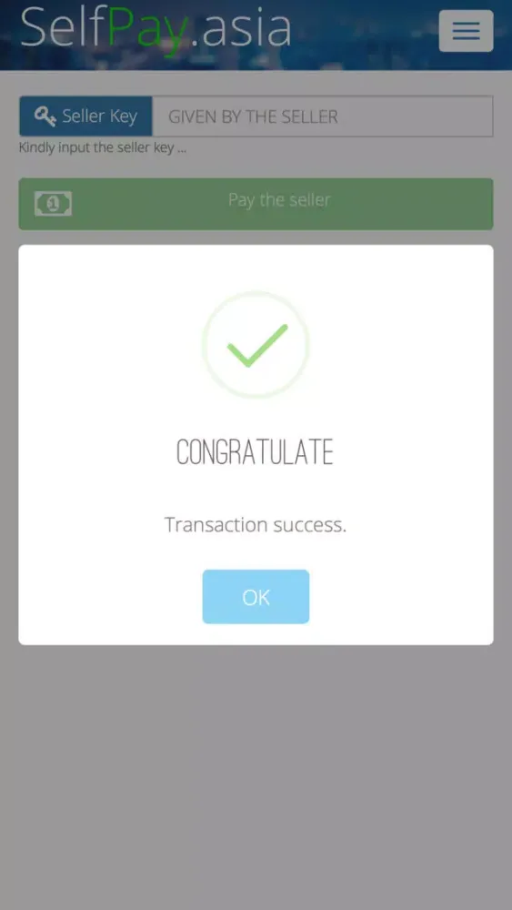 SelfPay.Asia mini pos Screenshots