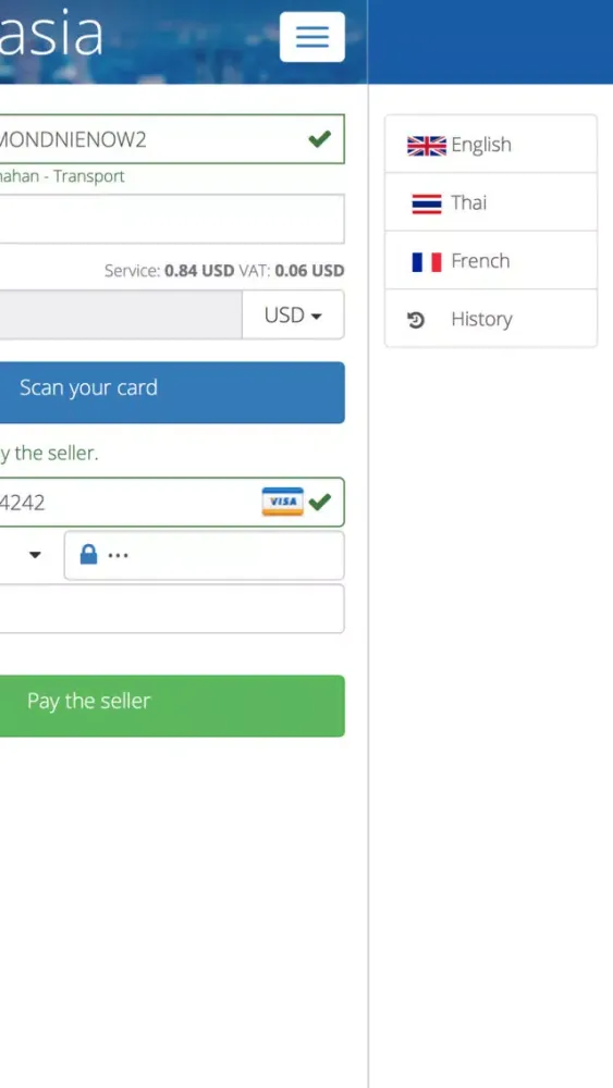 SelfPay.Asia mini pos Screenshots