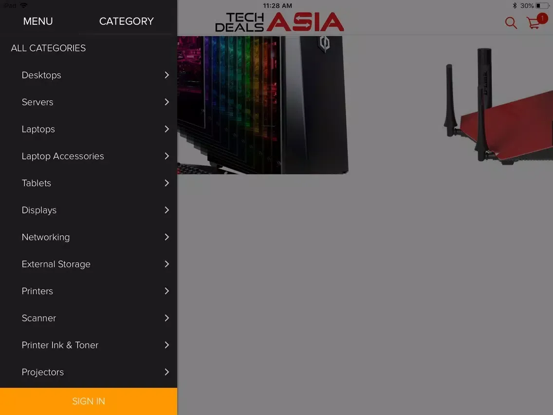 TechDeals.Asia iPad  Screenshots