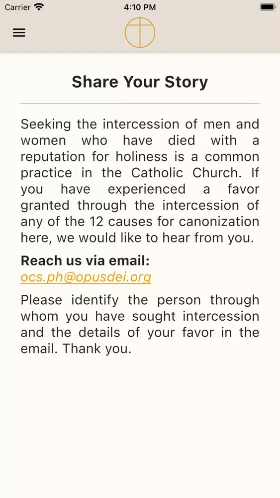Opus Dei Prayer Cards Screenshots