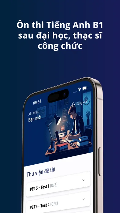 Ôn Tiếng Anh B1 sau đại học应用截图