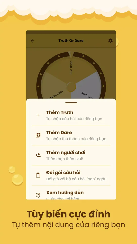Capturas de pantalla de Truth or Dare - Nói hay làm