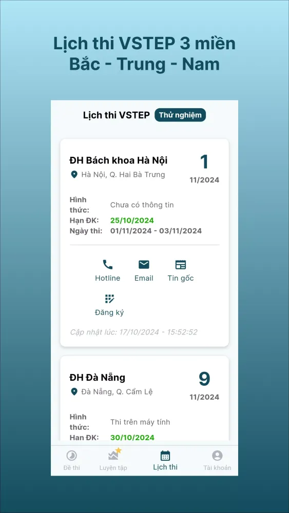 Ôn thi VSTEP Tiếng Anh cấp tốc Screenshots