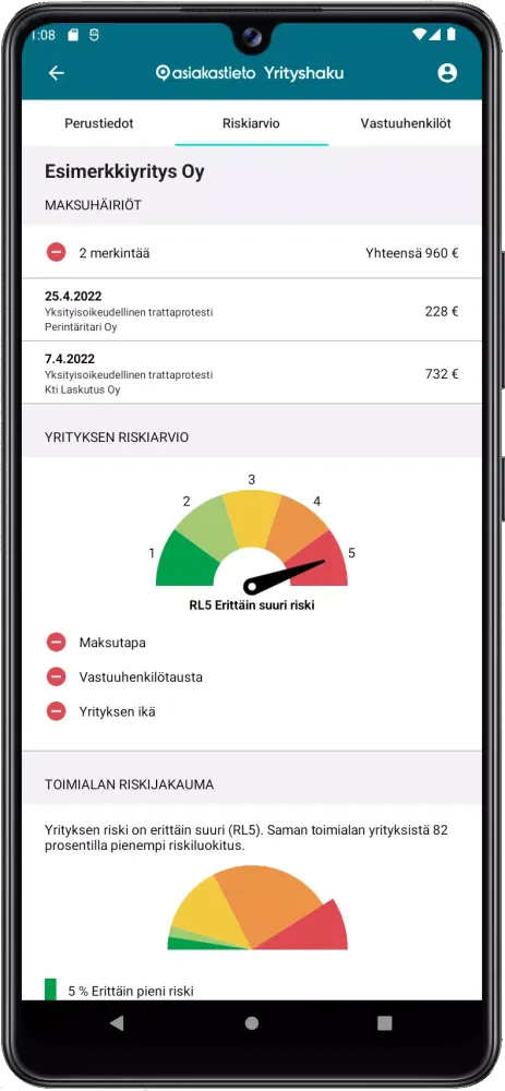 Asiakastieto Yrityshaku Screenshots