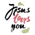 Jesus Loves You Sticker Pack