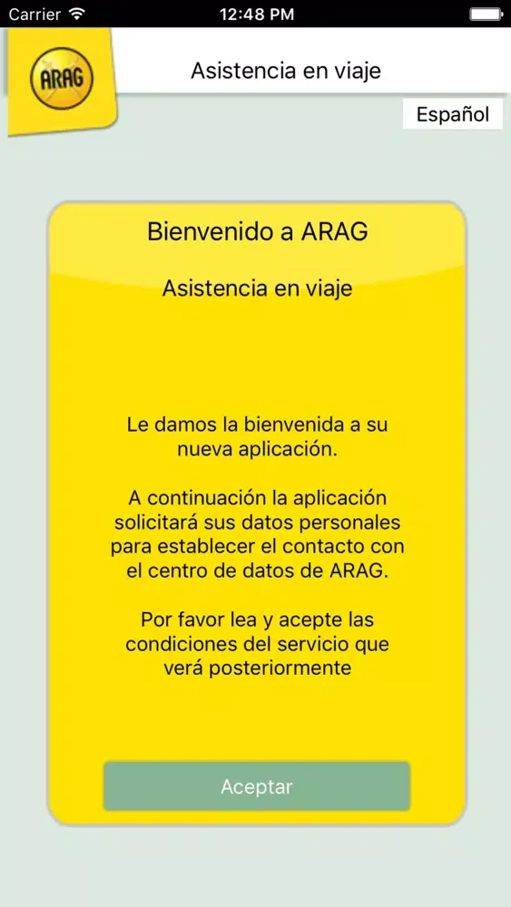 Capturas de tela do Asistencia ARAG