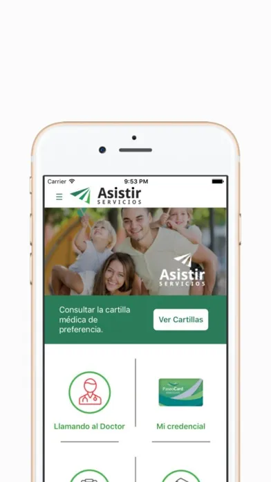 Asistir Servicios स्क्रीनशॉट